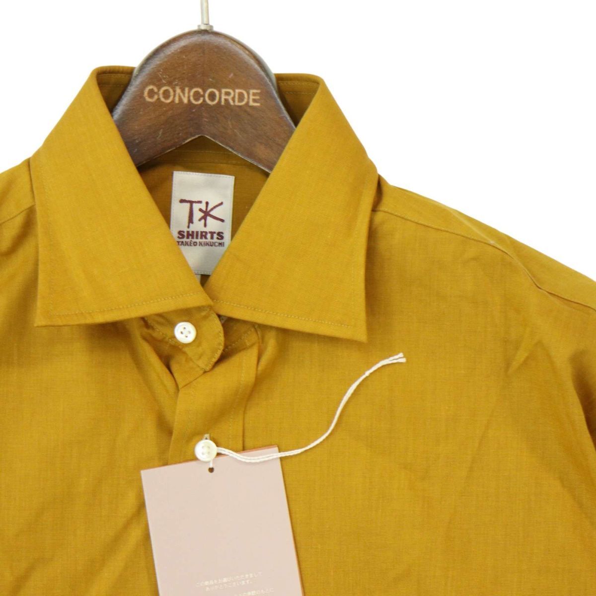 [ new goods unused ] TK SHIRTS TAKEO KIKUCHI Takeo Kikuchi through year * long sleeve shirt Sz.M men's A4T03991_4#C