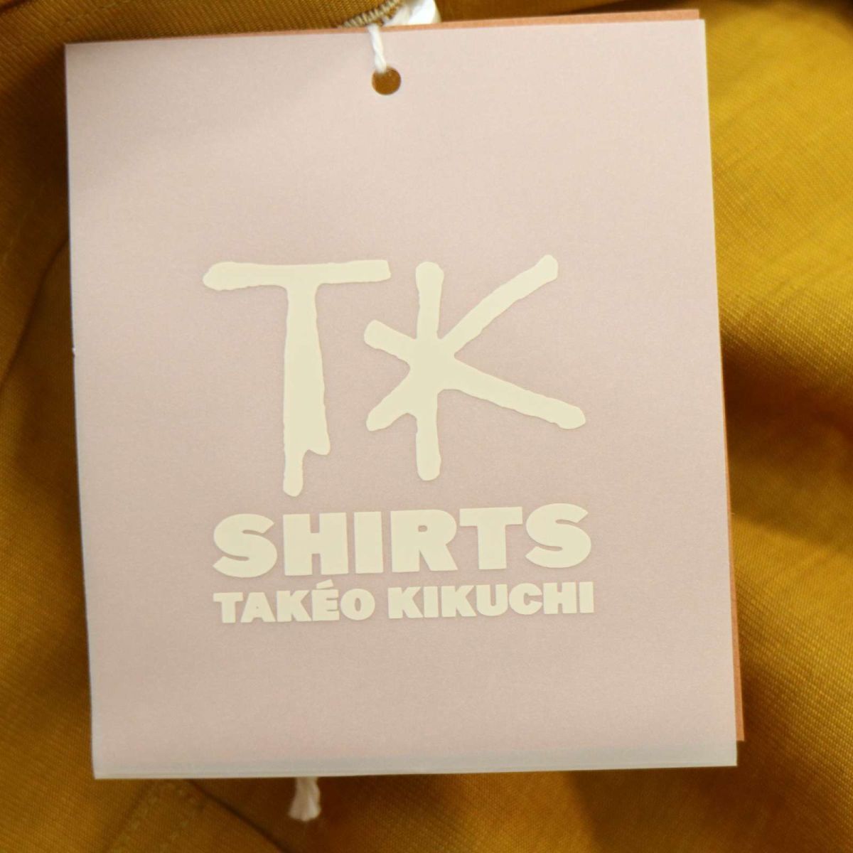 [ new goods unused ] TK SHIRTS TAKEO KIKUCHI Takeo Kikuchi through year * long sleeve shirt Sz.M men's A4T03991_4#C