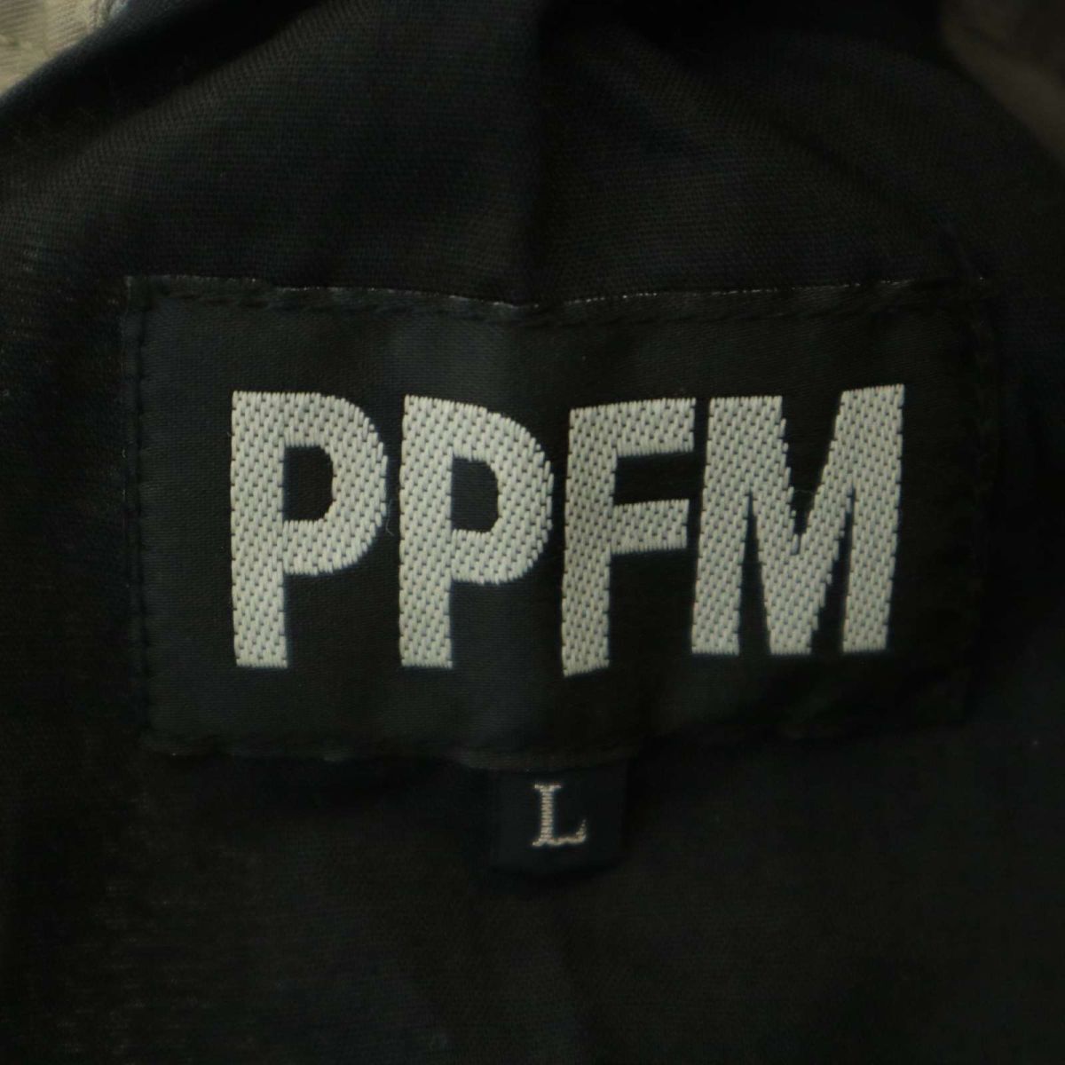 PPFM ペイトンプレイス 春夏 サスペンダー★ サルエル クロップド カーゴ パンツ Sz.L　メンズ　A4B02055_4#P_画像8