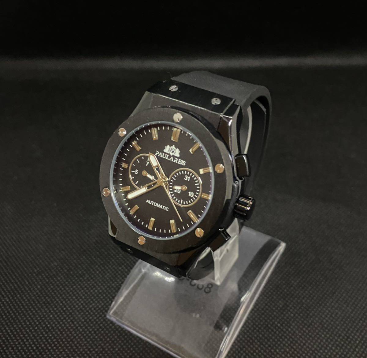[ M bape "надеты" модель oma-ju America цена 30,000 иен ]PAULAREIS Classic Fusion oma-ju хронограф установка самозаводящиеся часы автоматический 