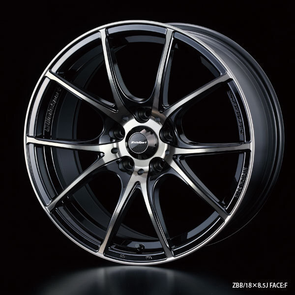 (1本の価格です) Weds Sport ウェッズスポーツ ホイール (SA-10R) (ZBB) 18×7.5J +45 5H/114.3 (72628)_画像5