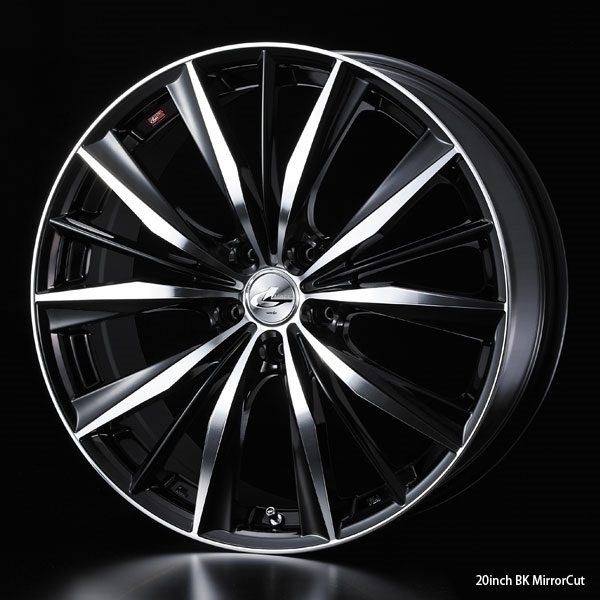 (1本の価格です) Weds ウェッズ ホイール レオニス VX (LEONIS VX) (BKMC) 17×7.0J +47 5H/114.3 (33265)_画像4