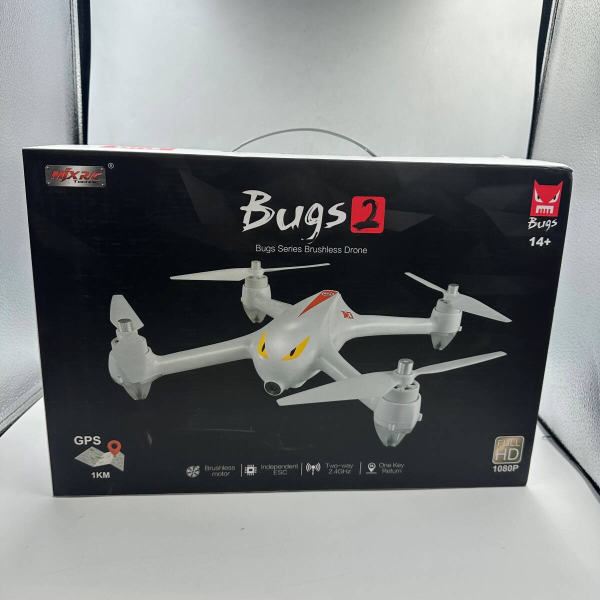 ◆未使用品◆mjx Bugs2 ドローン MJX Bugs2 Bugs Series Brushless Drone 送信機 現状品 E270の画像1