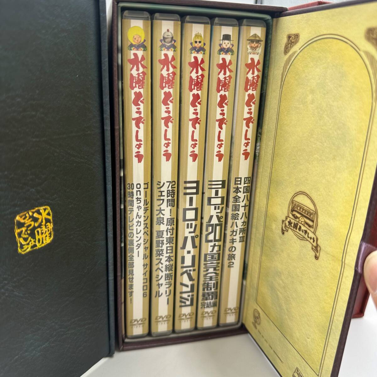 水曜どうでしょう DVD全集 Vol.1/Vol.2/Vol.4/Vol.5 大泉洋 バラエティ番組 中古品 現状品 E443_画像7