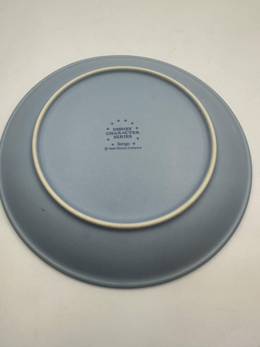 サンゴー Sango テーブルウェア ディズニー グーフィー お皿 青色 約２２センチ キッチン用品 長期保管品 新品 未使用 E35-5の画像3