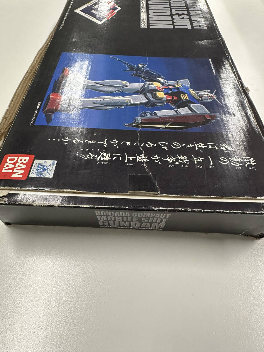 ドンジャラ コンパクト 機動戦士ガンダム バンダイ レトロゲーム 箱ダメージ有 付属のチップ無 中古 現状品 長期保管品 E346の画像7