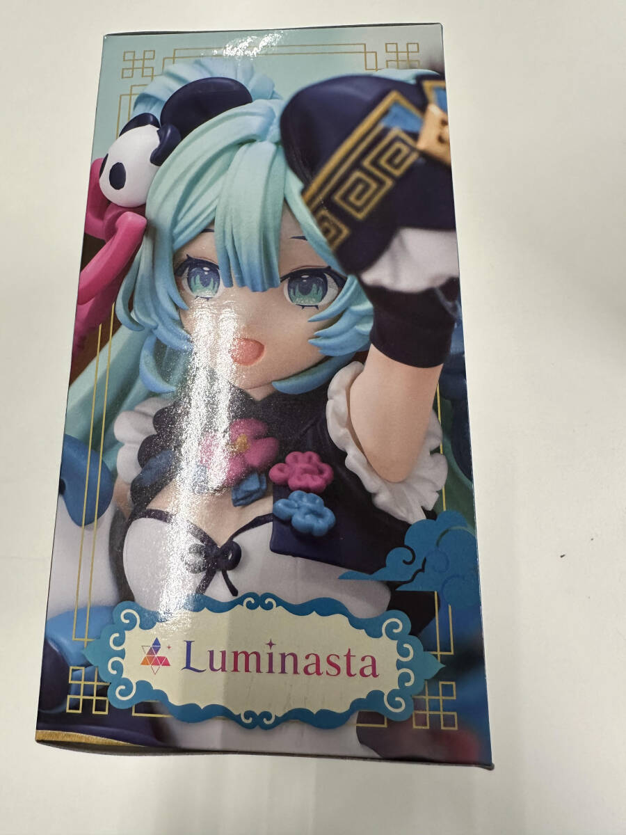 初音ミク モダンチャイナ Luminasta ルミナスタ 初音ミクシリーズ プライズ フィギュア　２個セット　　 新品 未開封 箱付　現状品　E443_画像4