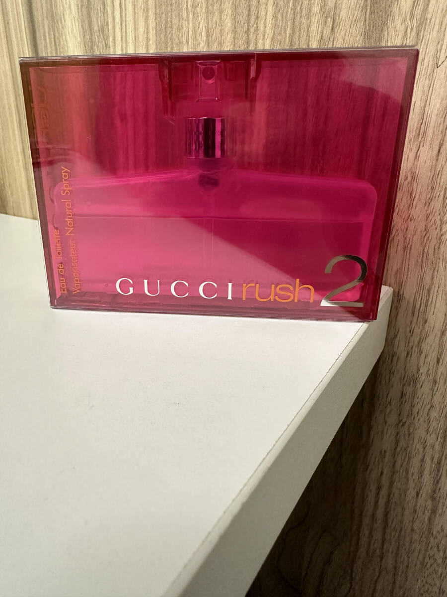 残量7～8割程度♪ グッチ 香水 ラッシュ2 オードトワレ EDT フレグランス CO レディース 30mlサイズ GUCCI 中古 現状品 E494の画像1