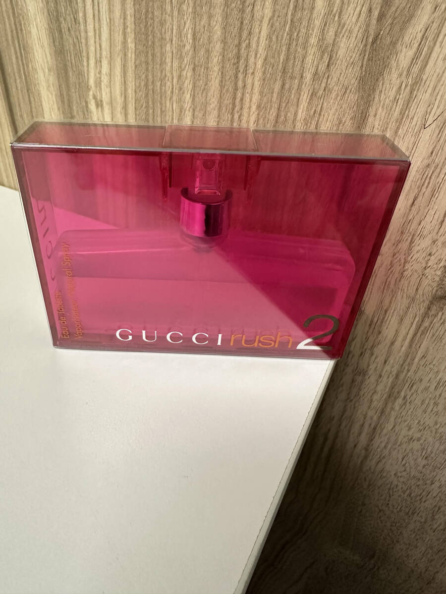 残量7～8割程度♪ グッチ 香水 ラッシュ2 オードトワレ EDT フレグランス CO レディース 30mlサイズ GUCCI 中古 現状品 E494の画像2