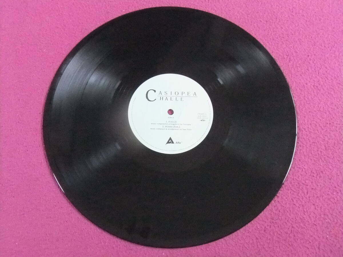 ◎A212/【LP・レコード】/『CASIOPEA(カシオペア)/HALLE』/12インチシングル第2弾/1985年◎_画像3