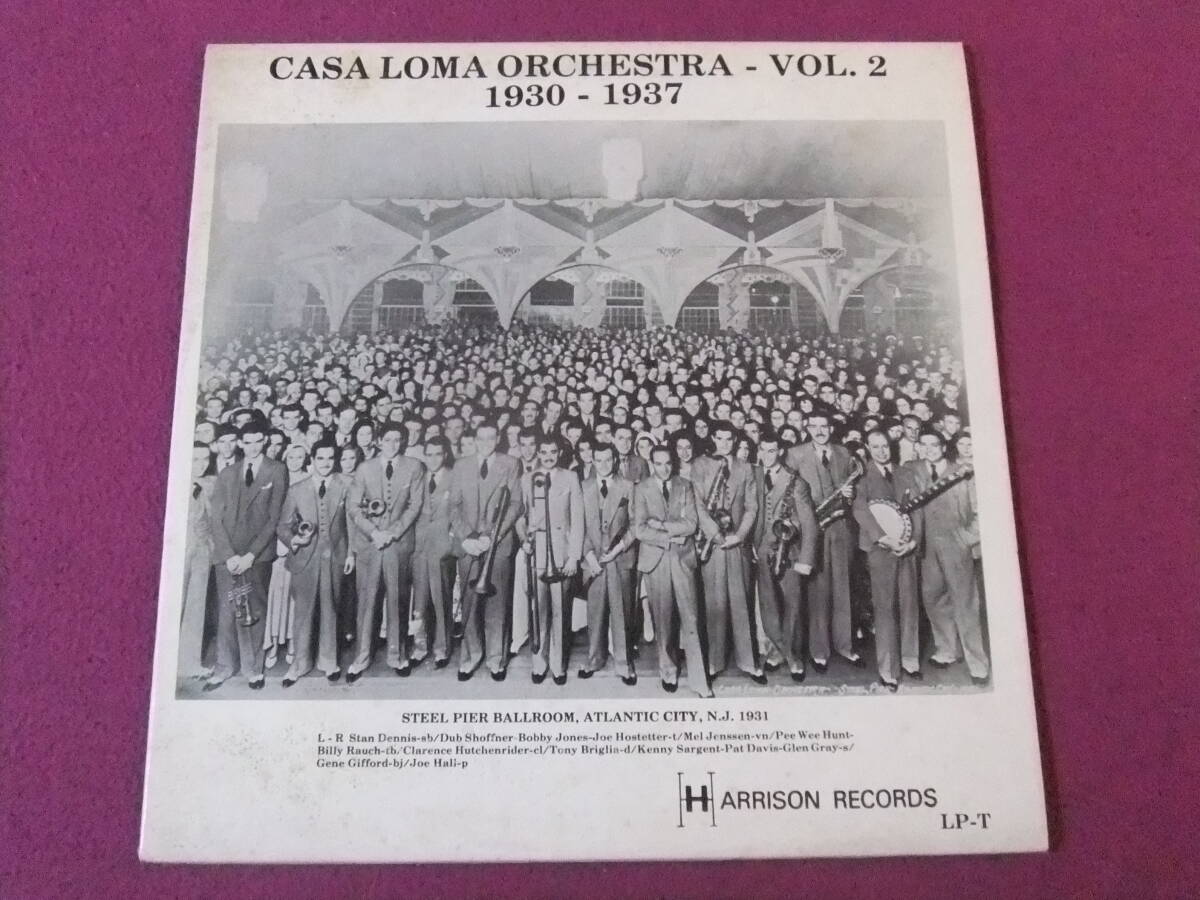 ◎A226/【LP・レコード】/ジャズ『Casa Loma Orchestra Casa Loma Orchestra - Vol. 2: 1930-1937』/Harrison Records LP-T◎_画像1