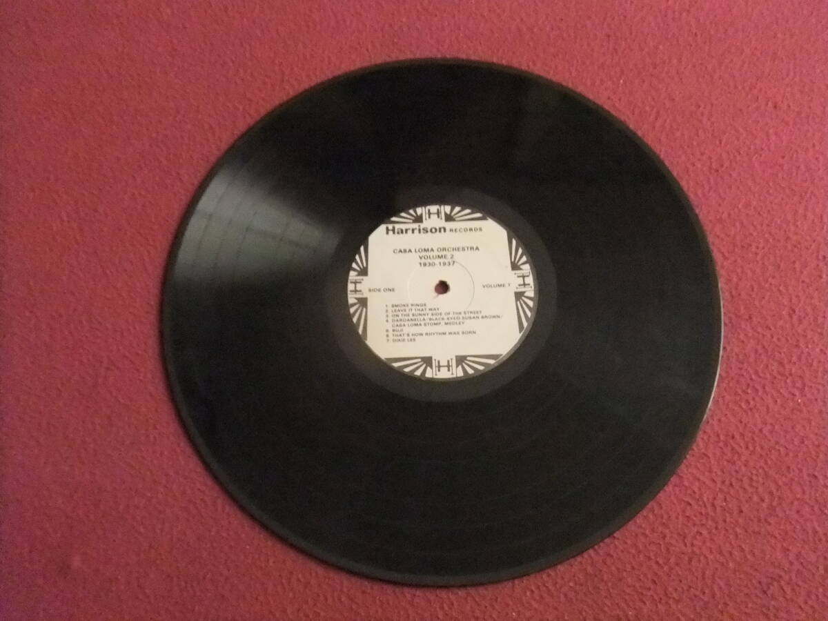 ◎A226/【LP・レコード】/ジャズ『Casa Loma Orchestra Casa Loma Orchestra - Vol. 2: 1930-1937』/Harrison Records LP-T◎_画像3