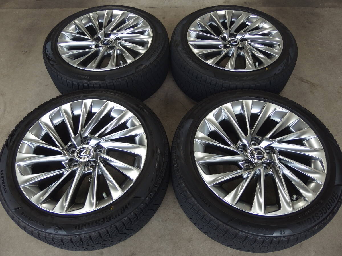 BRIDGSTONE BLIZZAK VRX3 235/45R18 + LEXUS ES 純正 4本セットの画像1