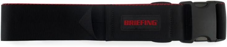 新品 黒 BRIEFING ブリーフィング CASE BELT スーツ ケースベルト BRA201G43 ナイロン ワンタッチ バックル式 ラゲッジ キャリー バッグ 31の画像4