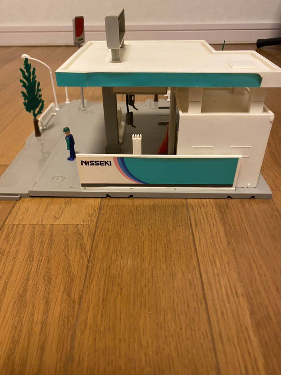 トミカタウン 日本石油 NISSEKI 90年代 当時物 付属品完品