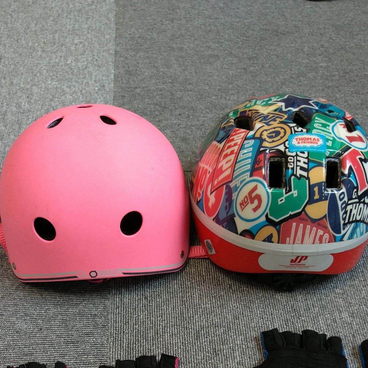 自転車用　ヘルメットセット　プロテクター　男の子　女の子 子供用 ニーパッド エルボーパッド