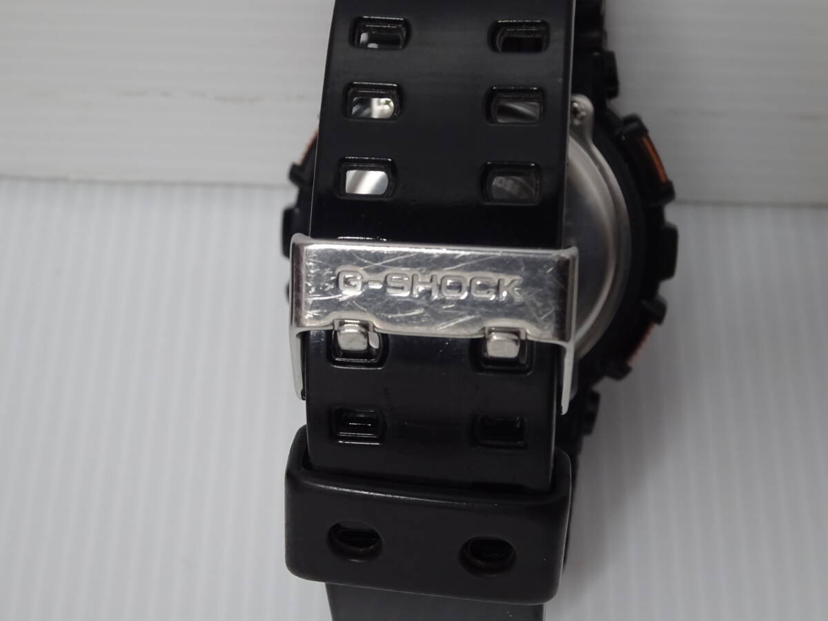 中古 CASIO カシオ G-SHOCK GD-100HC ハイパーカラーズ オレンジ ブラック デジタル メンズ 腕時計 クオーツ ケース付_画像6