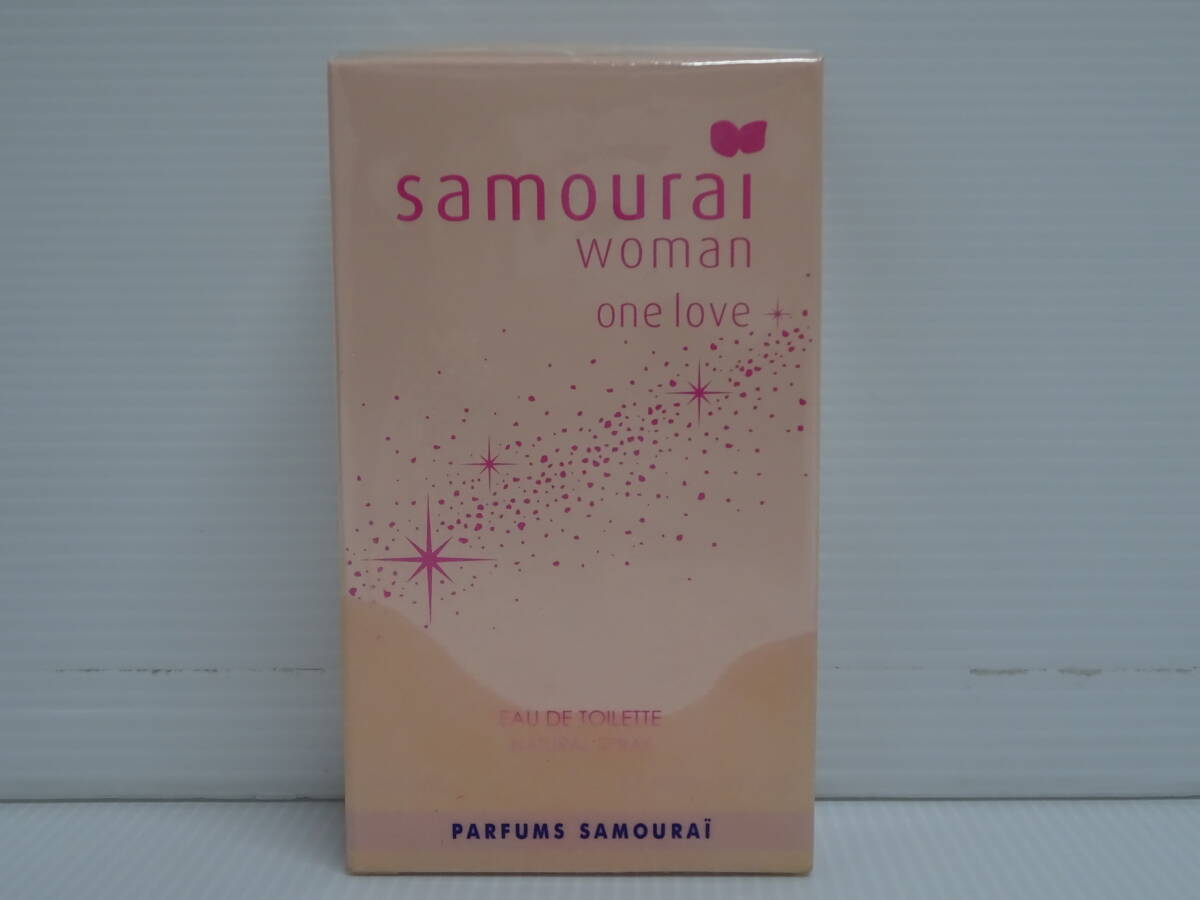 未使用 samourai woman onelove サムライウーマン ワンラブ 01 オードトワレ ナチュラルスプレー 40ml フランス製 元箱汚れ 佐川発送の画像1