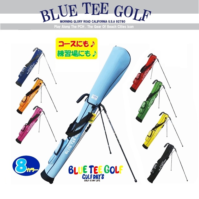 ■1:オークション♪NA【フード付き】ブルーティーゴルフ【カラー：ネイビー】ネオプレーン セルフスタンドバッグ BLUE TEE GOLF横浜 _画像2