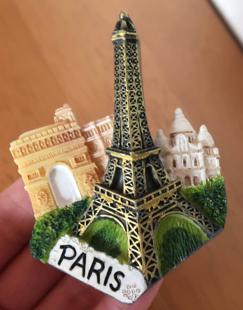  Париж eferu. Франция магнит керамика рефрижератор магнит мир путешествие достопримечательность магнит кухня . земля производство цельный 3D коллекция 
