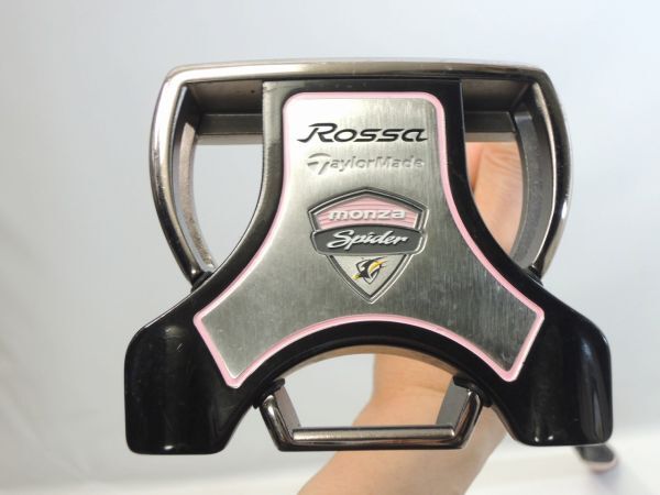 TaylorMade テーラーメイド Rossa Monza Spider ロッサ モンザ スパイダー AGSI+ パター グリップベタ付きあり 0414_画像2