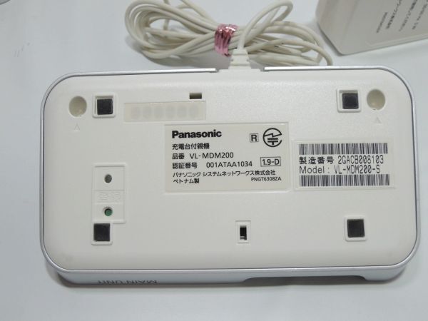 動作品 Panasonic パナソニック ワイヤレス ドアモニター VL-SDM200の画像5