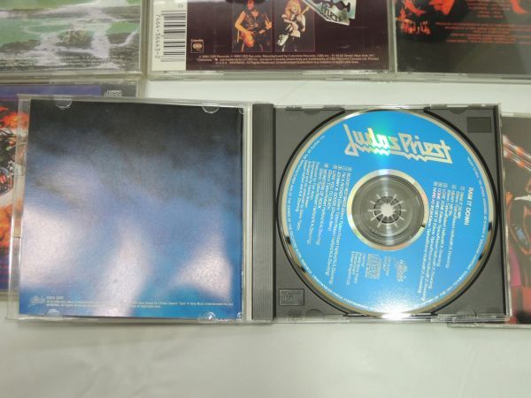 Judas Priest ジューダスプリースト CD9枚 ステンドグラス ラムイットダウン ペインキラー 殺人機械 復讐の叫び ブリティッシュスティールの画像4