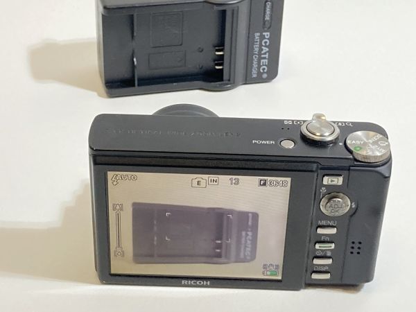 デジタルカメラ RICOH リコー R10 動作品 充電器付き 現状品 0429_画像10