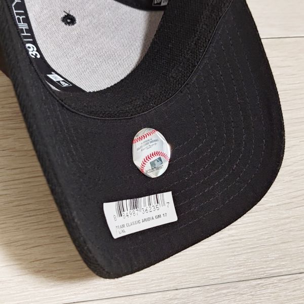 新品 ニューエラ 59Fifty ベースボール キャップ アリゾナ ダイヤモンドバックス Lサイズ ブラック MLB 野球 帽子 Y008_画像9