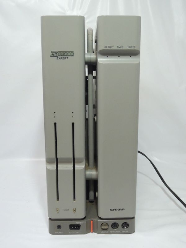 SHARP シャープ パーソナルコンピュータ X68ハード X68000 EXPERT CZ-603Z-GY 専用キーボード ジャンク 0415の画像2