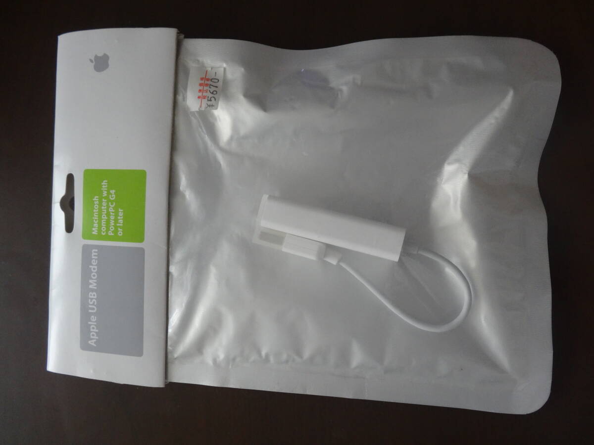 apple USB modem MA034ZM/Aの画像2