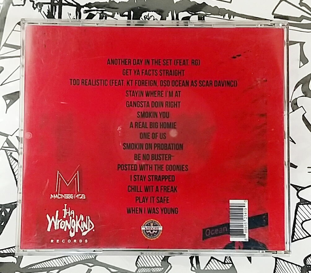 (CD) Eddie Mmack － South East Story 182.5 / G-rap / G-luv / Gangsta / Gラップ / ギャングスタ / ウェッサイ/HIPHOP/ヒップホップの画像2