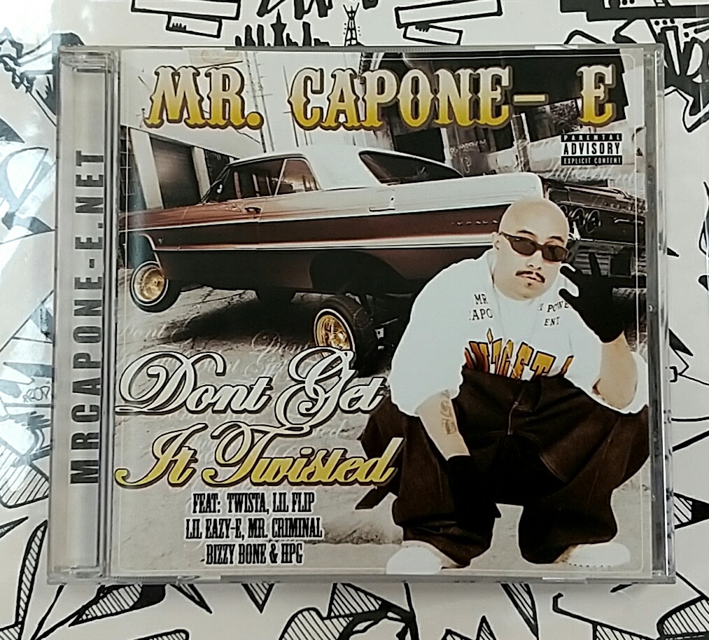 (CD) Mr. Capone-E － Don't Get It Twisted / G-rap / G-luv / Gangsta / Gラップ / ギャングスタ / ウェッサイ / HIPHOP / ヒップホップ_画像1