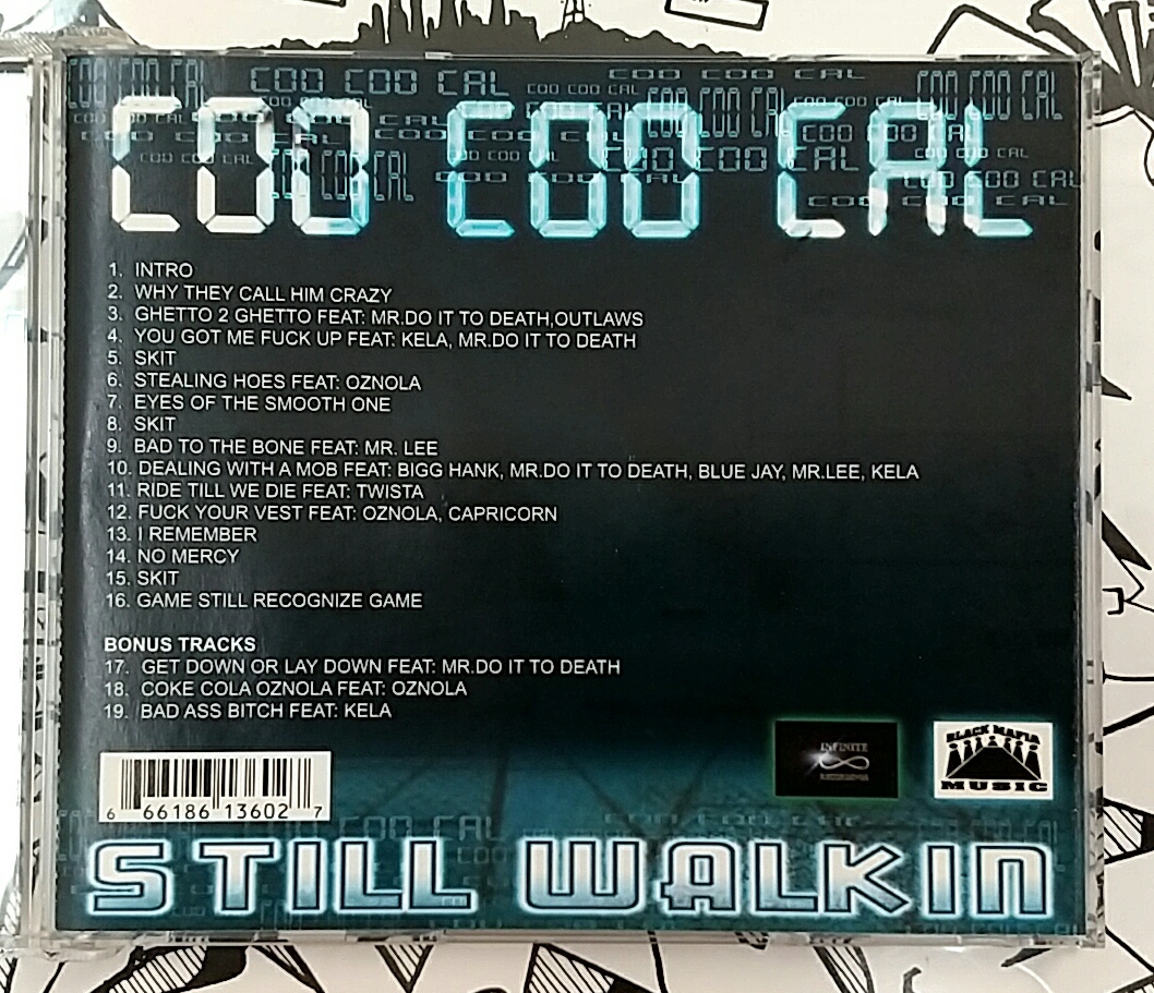 (CD) Coo Coo Cal － Still Walkin / G-rap / G-luv / Gangsta / Gラップ / ギャングスタ / ウェッサイ / HIPHOP / ヒップホップ_画像2