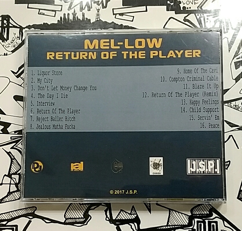 (CD) Mel-Low － Return Of The Player / G-rap / G-luv / Gangsta / HipHop / Gラップ / ギャングスタ / ウェッサイ / ヒップホップ の画像2