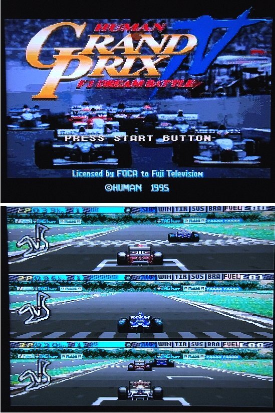 [定価\11,400円][HUMAN][SFC] ヒューマングランプリ4 F1ドリームバトル (箱説付き)_画像8