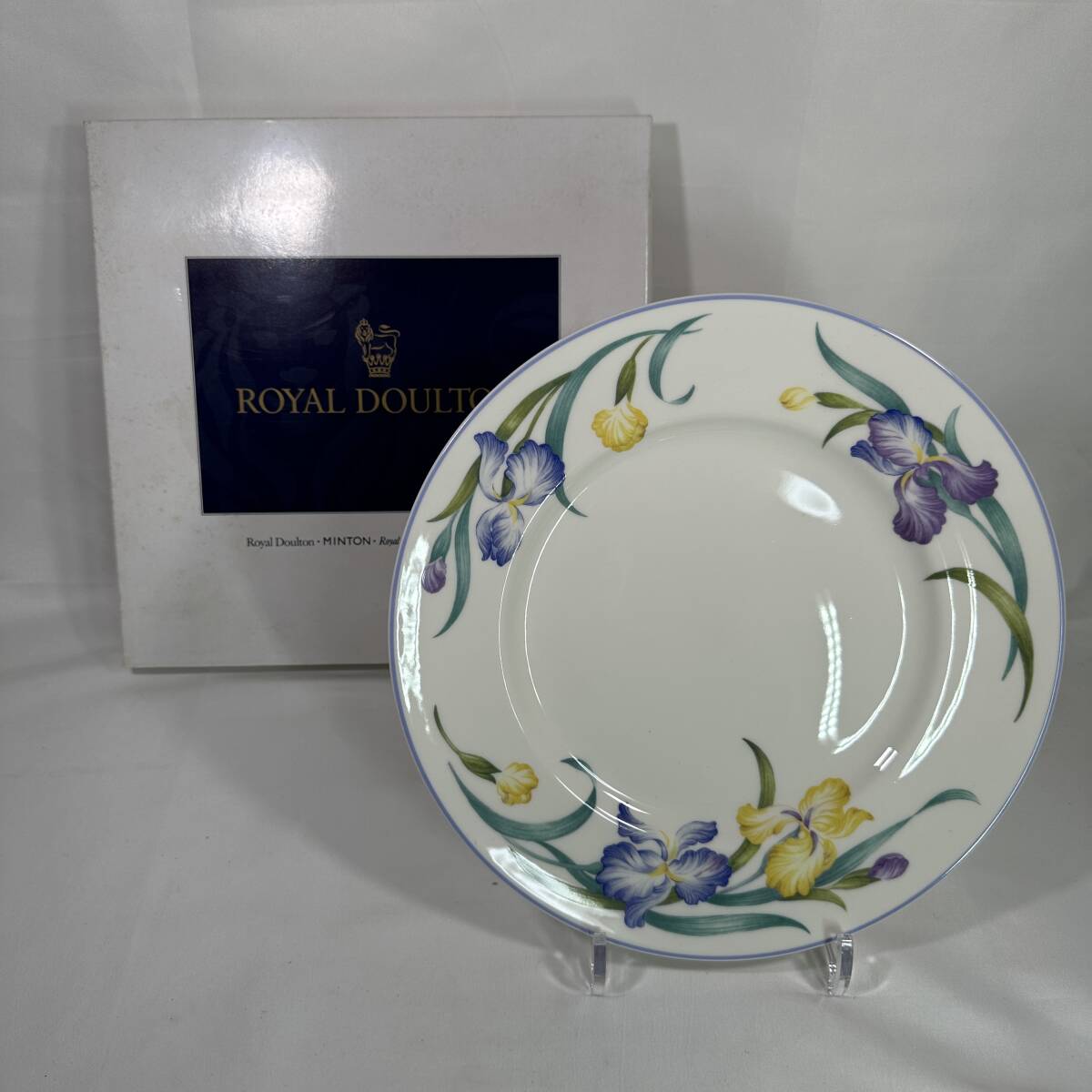 LADY WOOD レディウッド Royal Doulton ロイヤル ドルトン 27cm プレート 皿 食器 洋食器 (RD-024)_画像1