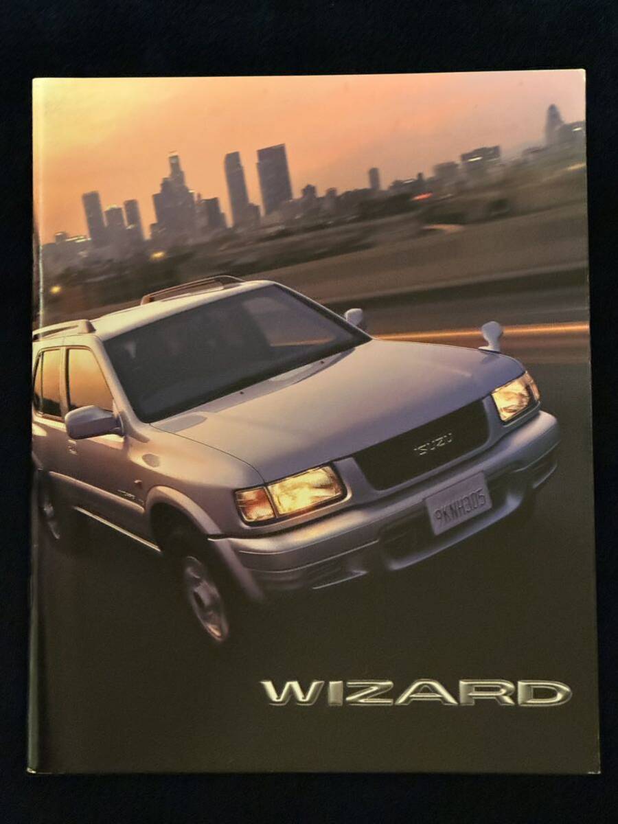  catalog Isuzu Wizard 1998 year WIZARD UES73 UES25 pamphlet old car 