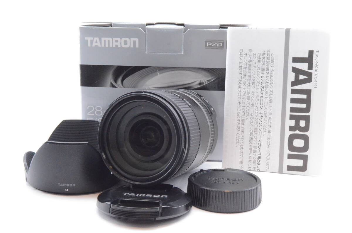 TAMRON タムロン 高倍率ズームレンズ 28-300mm F3.5-6.3 Di VC PZD ニコン用 フルサイズ対応 A010N◆元箱付きの画像1