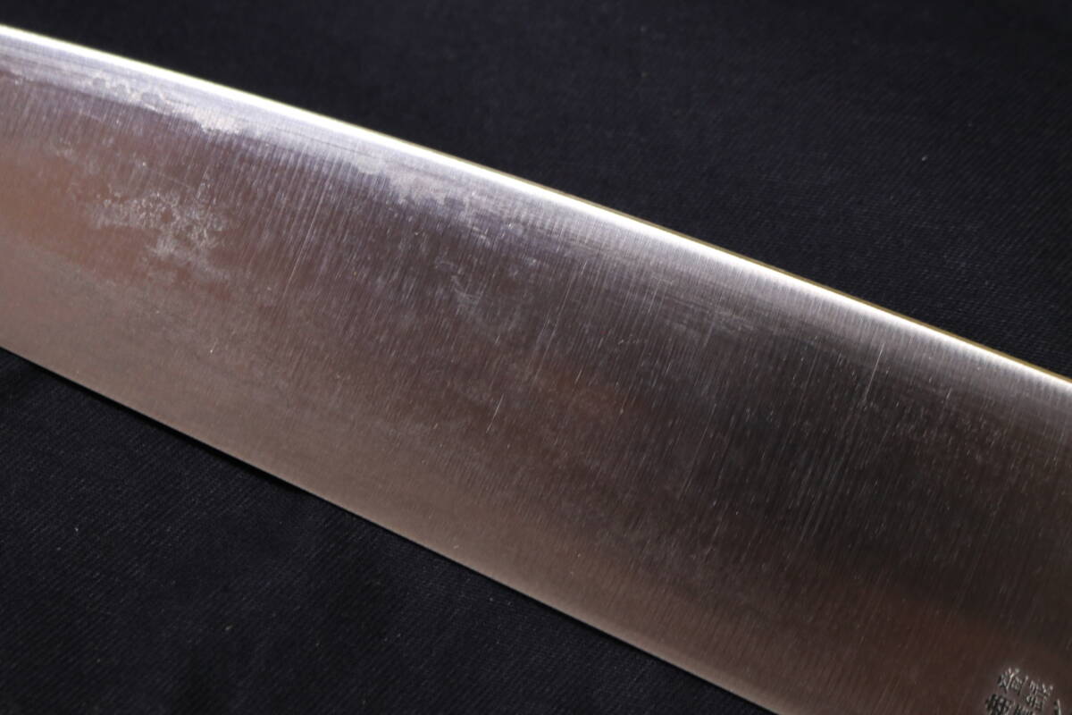 270mm 正広 牛刀 最高級 特殊鋼 業務用 日本鋼 日本製 の画像9