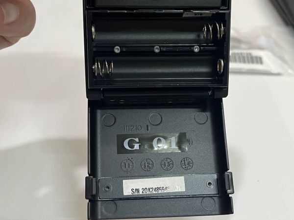 SHURE UR1-G1HK 国内正規品 開封未使用品 動作品 美品 擦傷錆汚れ等有り 現状渡し ＊工事設計認証の証明書付 最後の出品の画像4