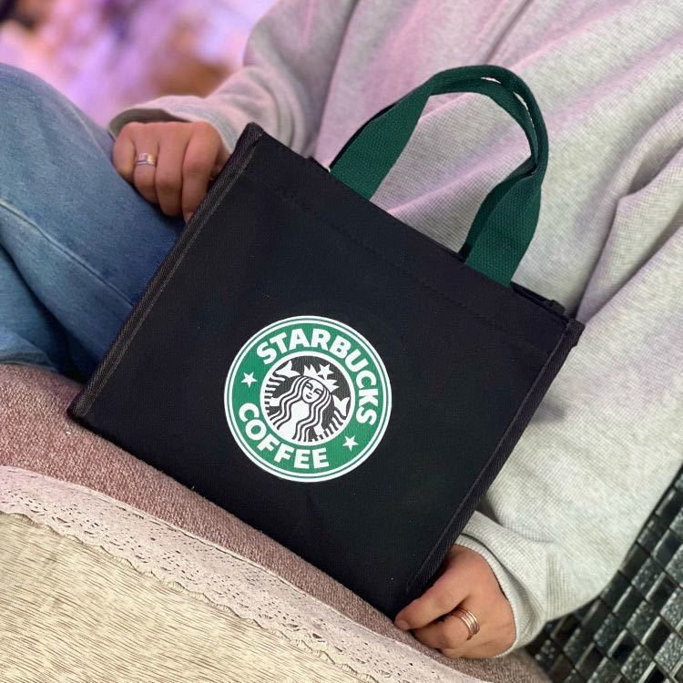  Starbucks большая сумка ручная сумочка старт ba за границей ограничение черный 