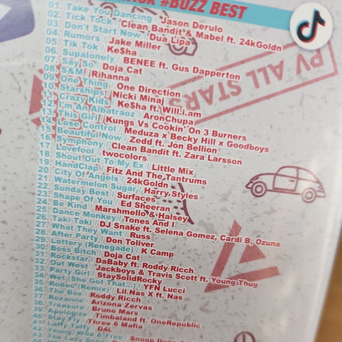 PV ALL STARS SUPER 200 HITS （DVD）PV映像　K-POP 洋楽　200曲　TikTok　ドライブ　ダンス　_画像5