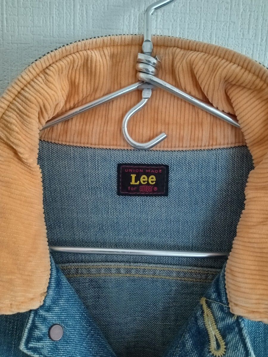美品】STUSSY×Lee ステューシー×リー ストームライダー デニム 美品】STUSSY×Lee ステューシー×リー ストームライダー デニム