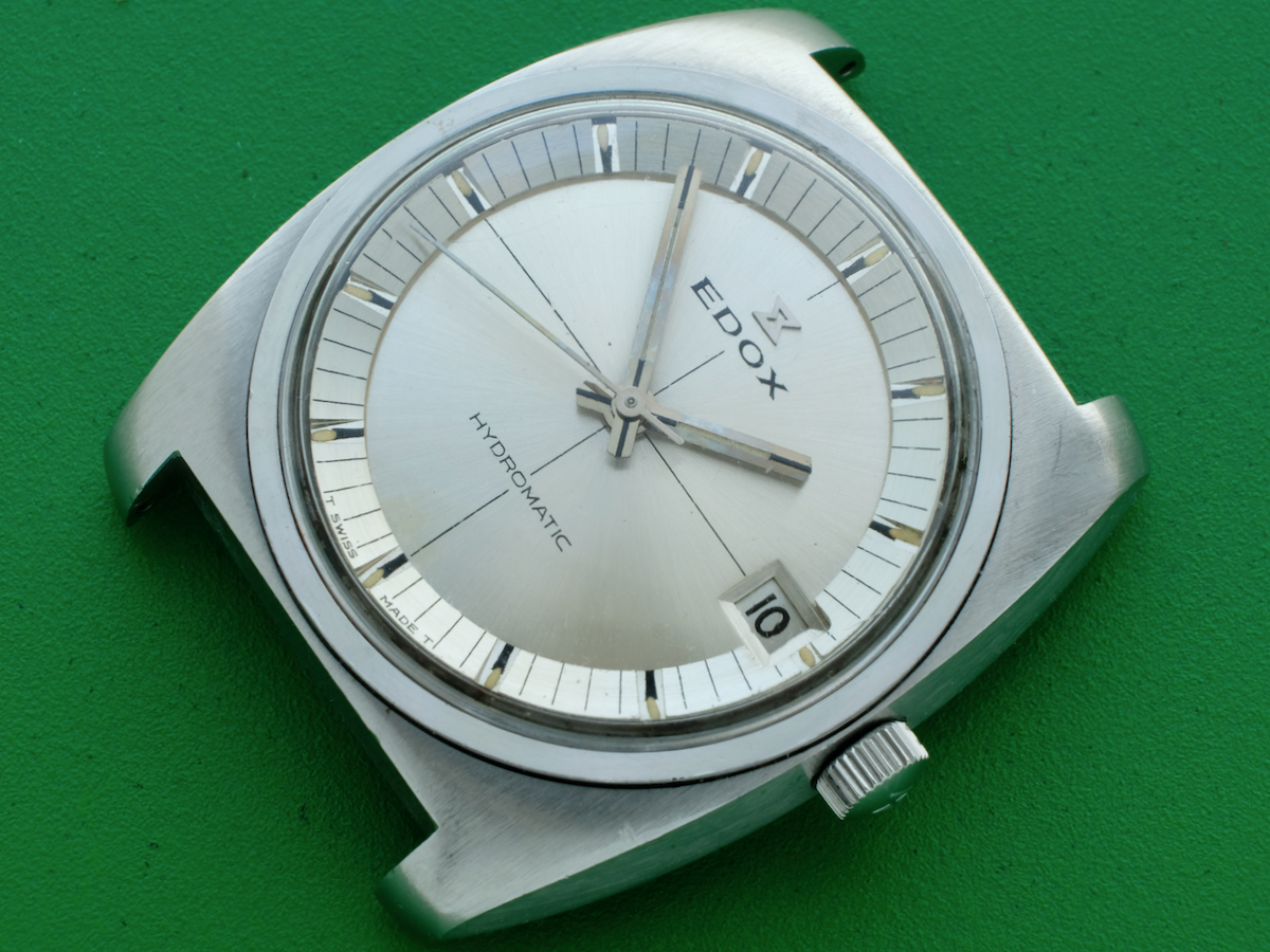 ＊EDOX HYDROMATIC 21石＊動作品＊エドックスハイドロマチック_画像2