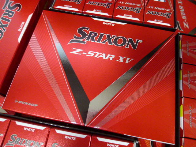 ◆４ダース！2023年！最新◆SRIXON/スリクソン/日本正規品 NEW Z-STAR XV/ホワイト/日本仕様モデル！/ダンロップ◆松山秀樹！_画像3