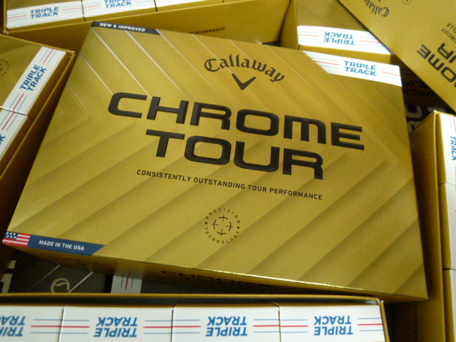 ◆2024年！新登場/正規品◆キャロウェイ ゴルフ CHROME TOUR TRIPLE TRACK/ホワイト/2ダース/Callaway/WH◆クロムツアー/新品の画像2