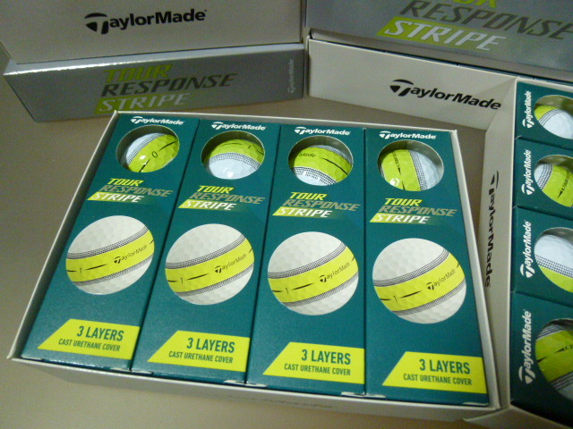 ◆2022年/最新！日本正規品【TaylorMade】New ツアーレスポンス ストライプ！テーラーメイド New TOUR RESPONSE STRIPE/ホワイト/2ダースの画像4