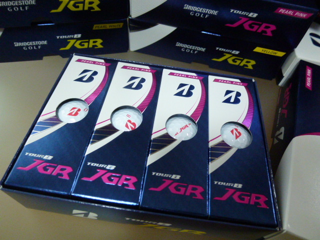 ◆2023年！ツアーB New JGR！最新◆ブリヂストンゴルフ TOUR B New JGR/パールピンク/1ダース ”Ｂ”マーク！新品【日本仕様/PPK】の画像2