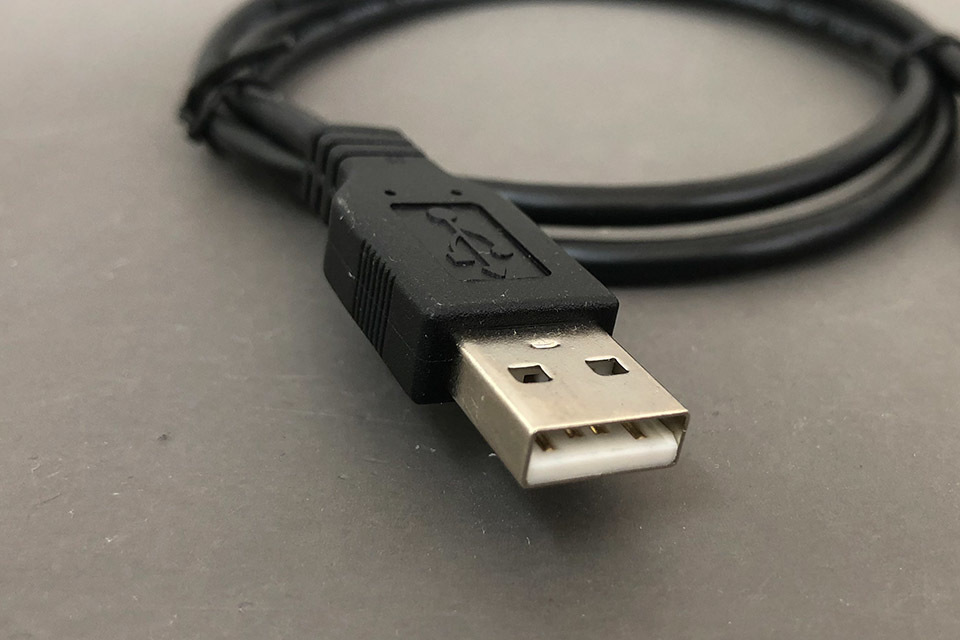 ★未使用品 USBケーブル USB2.0タイプ 0.9m Aオス・miniBオス 管理番号[F2-B0016]★_画像4